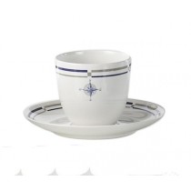 WYPRZEDAŻ! Filiżanki do kawy Compass Classic dla 2 osób 4 el.