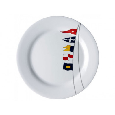 REGATA talerz płaski antypoślizgowy Ø25cm 6 szt.