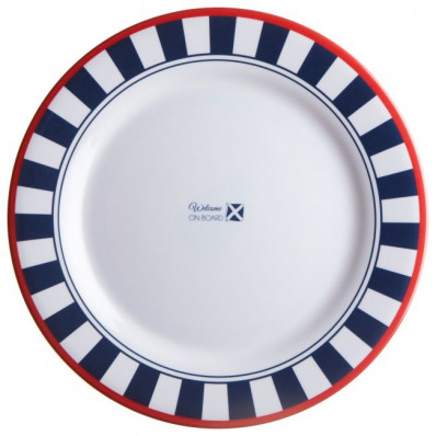 VENEZIA talerz płaski antypoślizgowy Ø25cm 6szt.