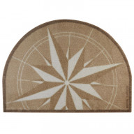 Wycieraczka marynistyczna Wind-Rose Round Brown 1szt. (odporna na UV)
