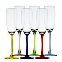 PARTY Color Ecozen kieliszki do szampana 6szt.