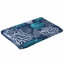 COASTAL obrus plamoodporny 155x130cm granatowy