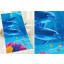Lekki ręcznik plażowy Dolphins 75x150