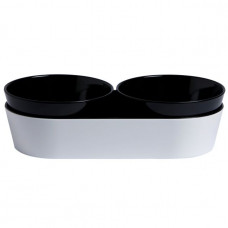 SUMMER BLACK zestaw do przystawek 3el.
